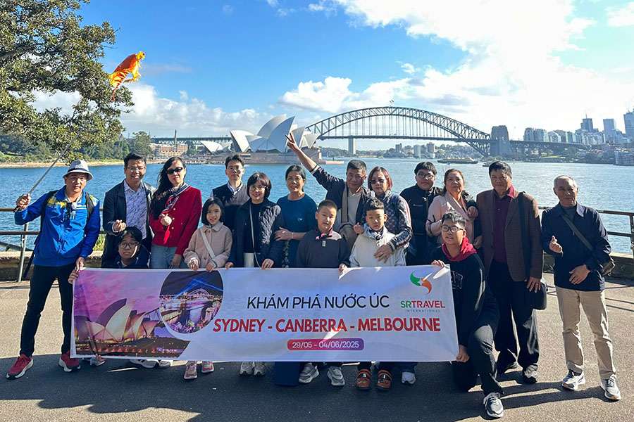 Đoàn Du Lịch Úc ngày 29/05/2025 Của SrTravel Đã Khởi Hành – Hành Trình Khám Phá Xứ Sở Chuột Túi Bắt Đầu!