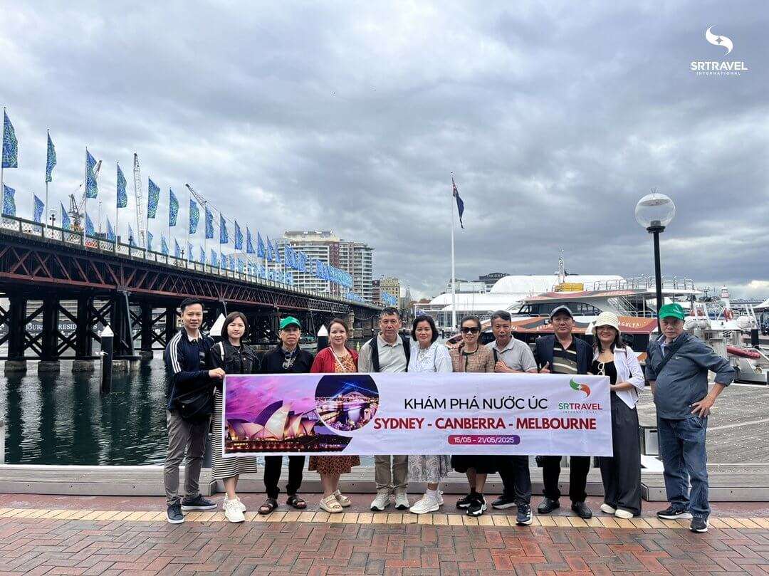 Hình ảnh du khách tour du lịch Úc do công ty Srtravel tổ chức